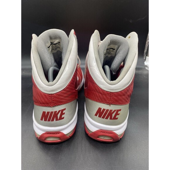 Nike Air Max Hyped Mens Basketball Shoes Size 11 Red White 407705-600 High top - Picture 4 of 7
